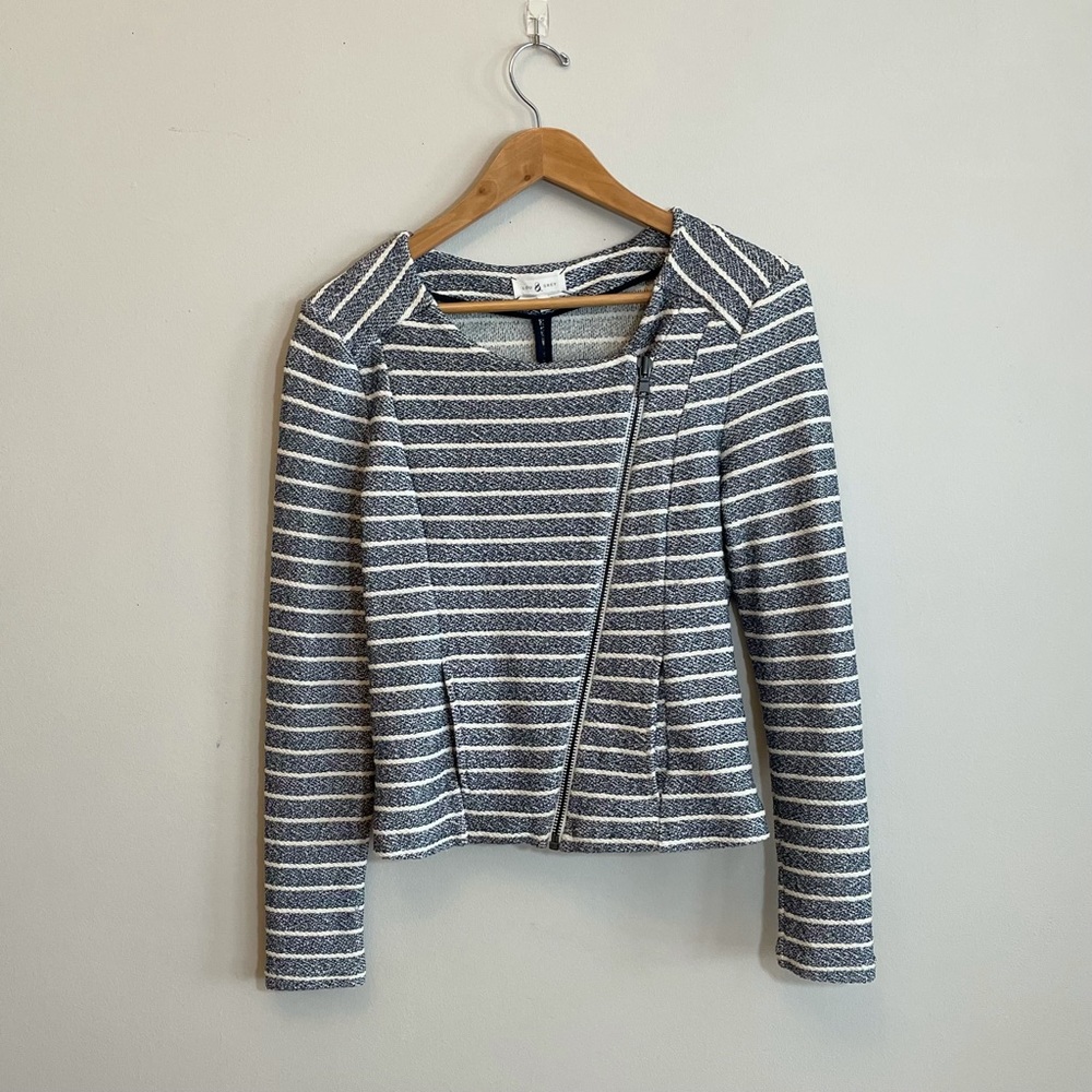 Lou & Grey Blazer - Blue & White Stripes